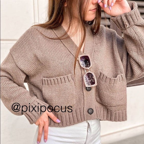 wool blend cardigan zara